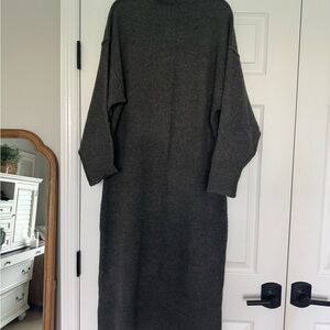 Gray Sweater Dress